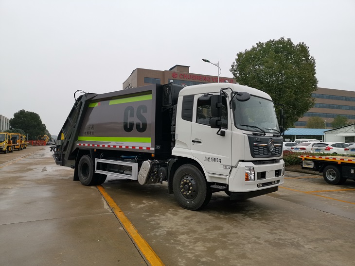 东风天锦12方压缩式垃圾车生产厂家